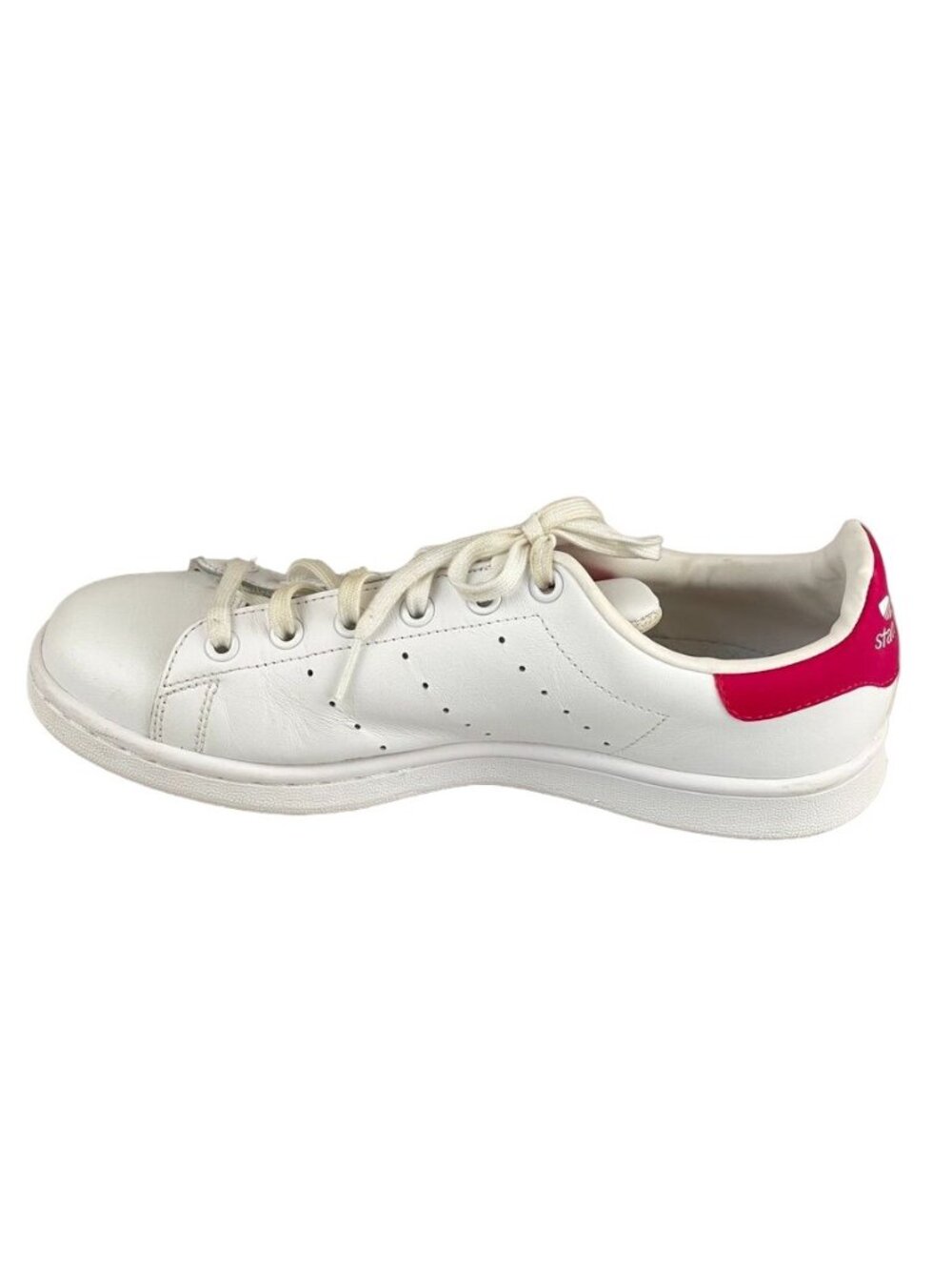 Adidas Stan Smith Ortholite Unisex White/Red Sneakers Size US 7M 8.5W - Picture 8 of 13